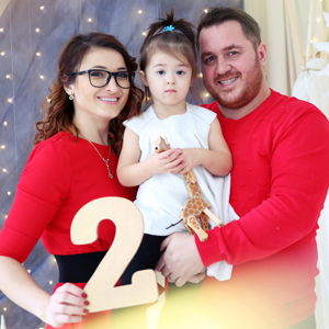 Fotograf de familie, aniversare 2 ani